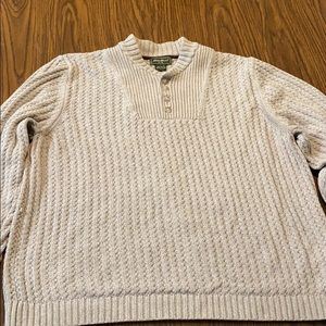 Eddie Bauer Cotton Sweater (Knit Style)